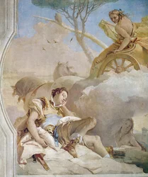 Armida entführt den schlafenden Rinaldo, aus 